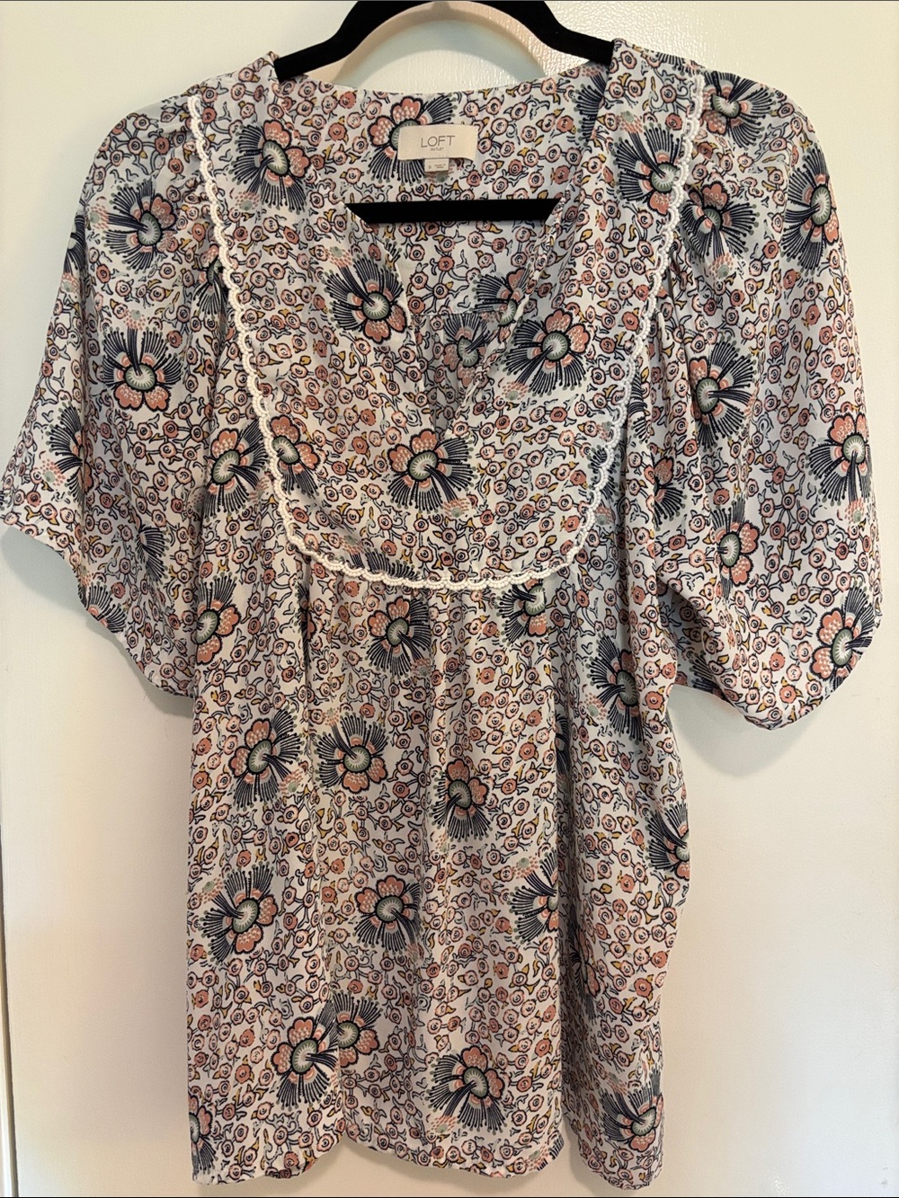 LOFT Floral blouse